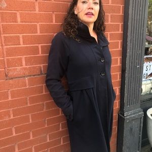 Beautiful Theory A line jacket. Navy blue!